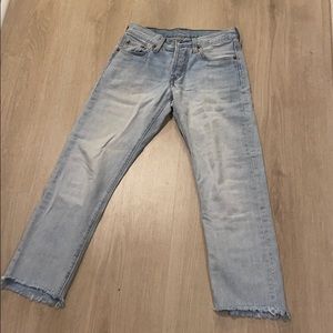 Light washed Jean